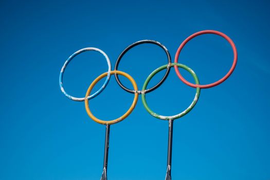 Fans volgen vandaag olympische spelen op een scherm in het centrum van Uden