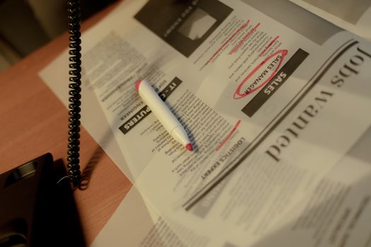 linda vacatures op laptopscherm terwijl sollicitant in Uden een cv en motivatie bekijkt